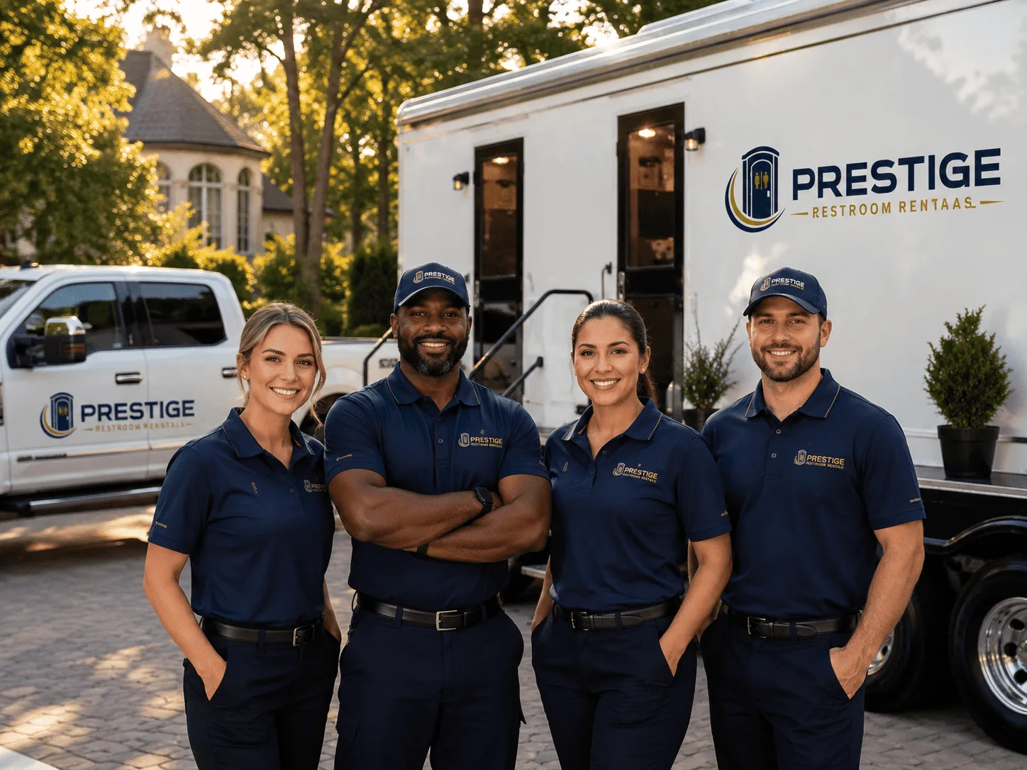 Trusted Luxury Portable Restrooms company in Freeman, WV